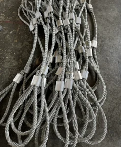 Sling cáp thép bấm chì mắt mềm