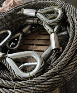 Sling cáp thép bấm chì phi 30
