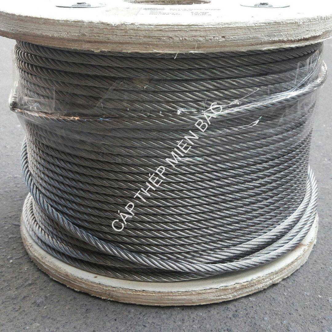 Cáp lụa 10mm cáp lụa 10mm ₫1,000 <strong>Cáp lụa 10mm</strong> được làm từ thép chất lượng cao, mang lại độ bền và khả năng chịu tải tốt. Điều này giúp cáp có thể chịu được các lực kéo lớn mà không bị đứt hay hư hỏng, làm cho nó trở thành lựa chọn lý tưởng cho các công trình xây dựng và ứng dụng công nghiệp <span class="popover-content-wrapper--bTpYG agent-marker-wrapper--x2zCg"><span class="agent-marker--X9KyW">2</span></span> cáp lụa inox phi 10mm
